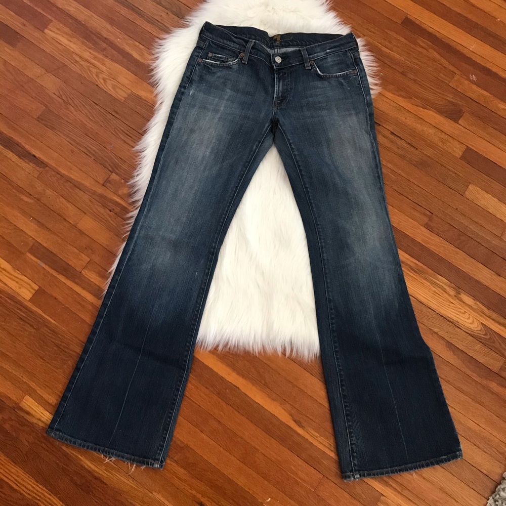7 For All Mankind Flare Jeans Size 29 - Picture 2 of 7
